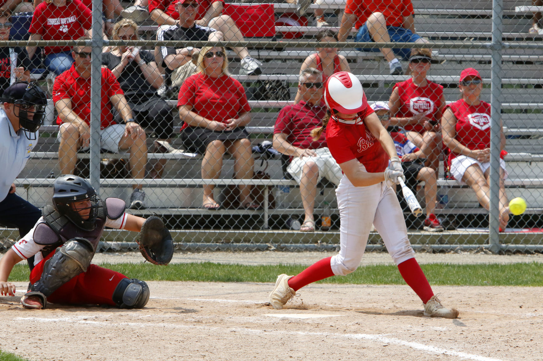 Gallery: 4A softball semistate: Crown Point vs. Fishers